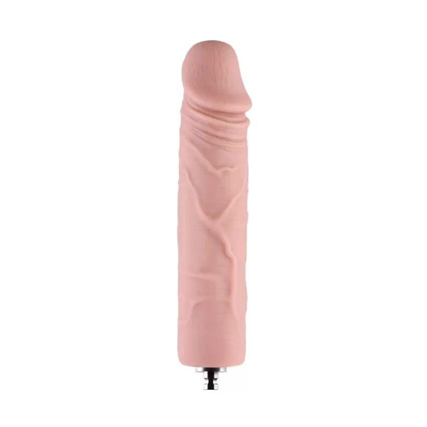 Силіконовий фалоімітатор для секс-машин Hismith 7" Silicone Dildo, система KlicLok Sex Aura Київ - фото 2
