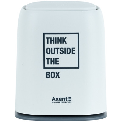 Кошик для паперів Axent Настільний контейнер для сміття, прямокутний, білий (2133-21-A) Вінниця - фото 1