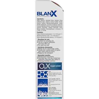 Зубная паста BlanX O3X Oxygen Power 75 мл (8017331065891) Винница