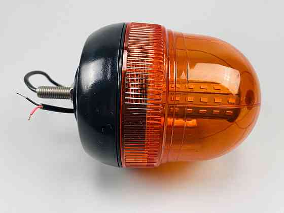 Маячок LED проблисковий 12В/24В 60 LED діодів кріплення на болт-різьблення, багатофункціональна лампа аварійна Мукачево