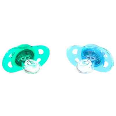 Пустышка Twistshake 2шт +6 мес светло-голубая/мятная (69904) Винница