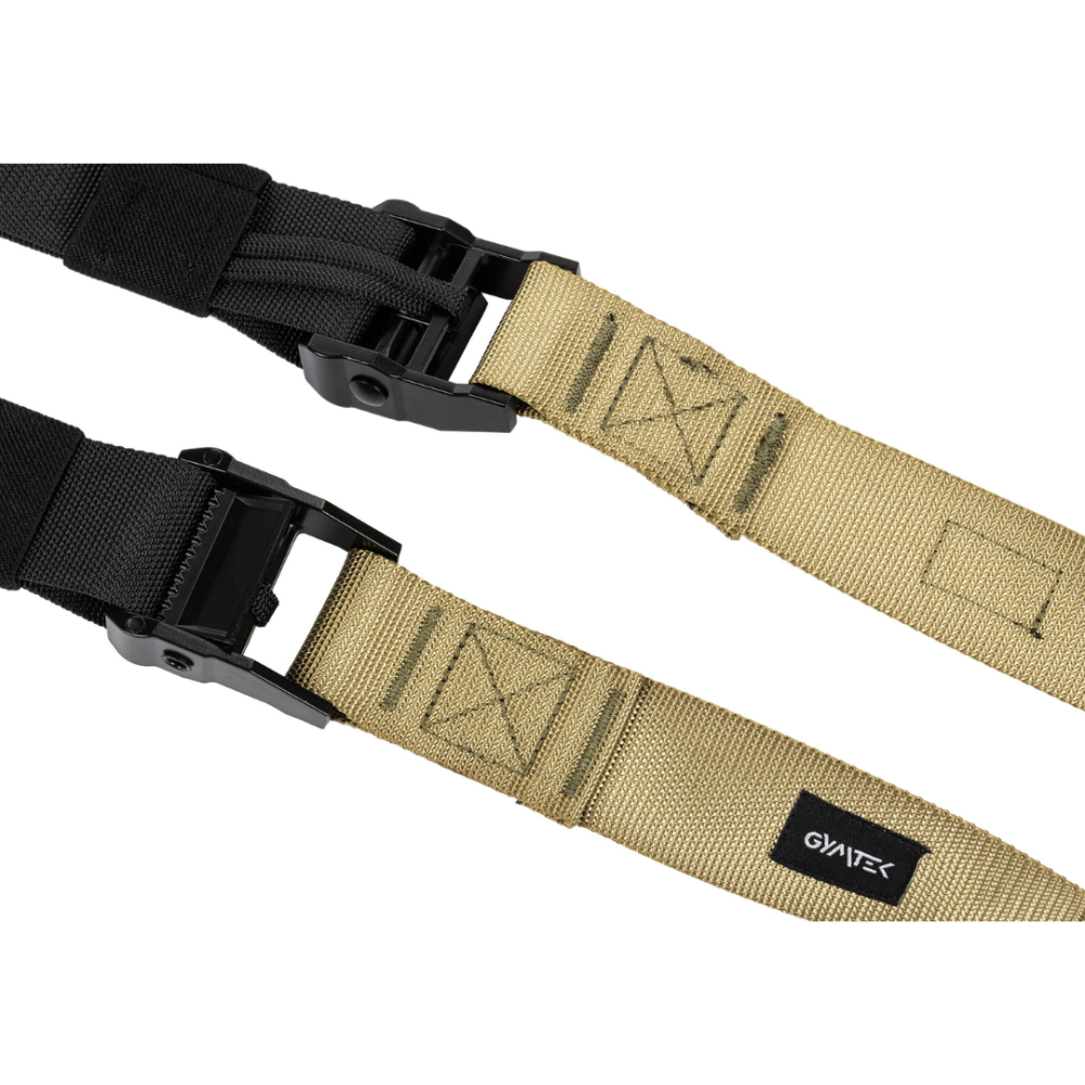 Тренировочные петли TRX Gymtek Pro универсальные петли для фитнеса и функциональных тренировок дома Хаки Киев - изображение 7