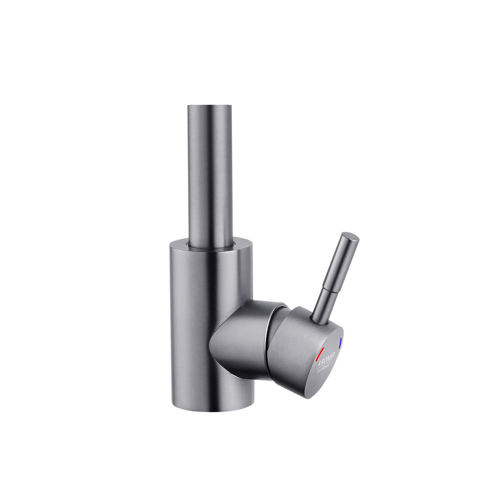 Змішувач для кухні Kroner KRP Edelstahl Klassisch - SCH035PVD графіт Київ - фото 6