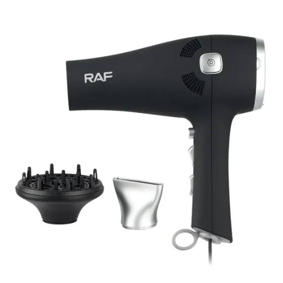Мощный Фен для волос Domotec/RAF R-402В 2400Вт с диффузором (2 насадки), 3 режима температуры мк Киев