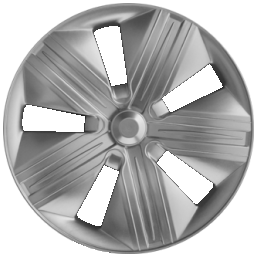 Ковпак Брабус Super Silver R13 (к-кт 4 шт) колісний Мукачево - фото 1