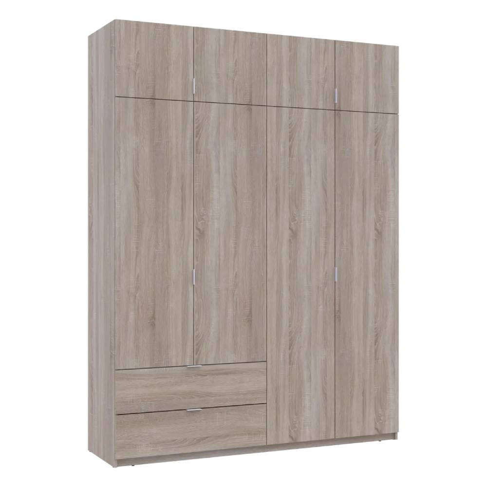 Шафа для одягу Doros Лукас Дуб Сонома 180х50х240 DRS-011620 (80737731) Львів - фото 7