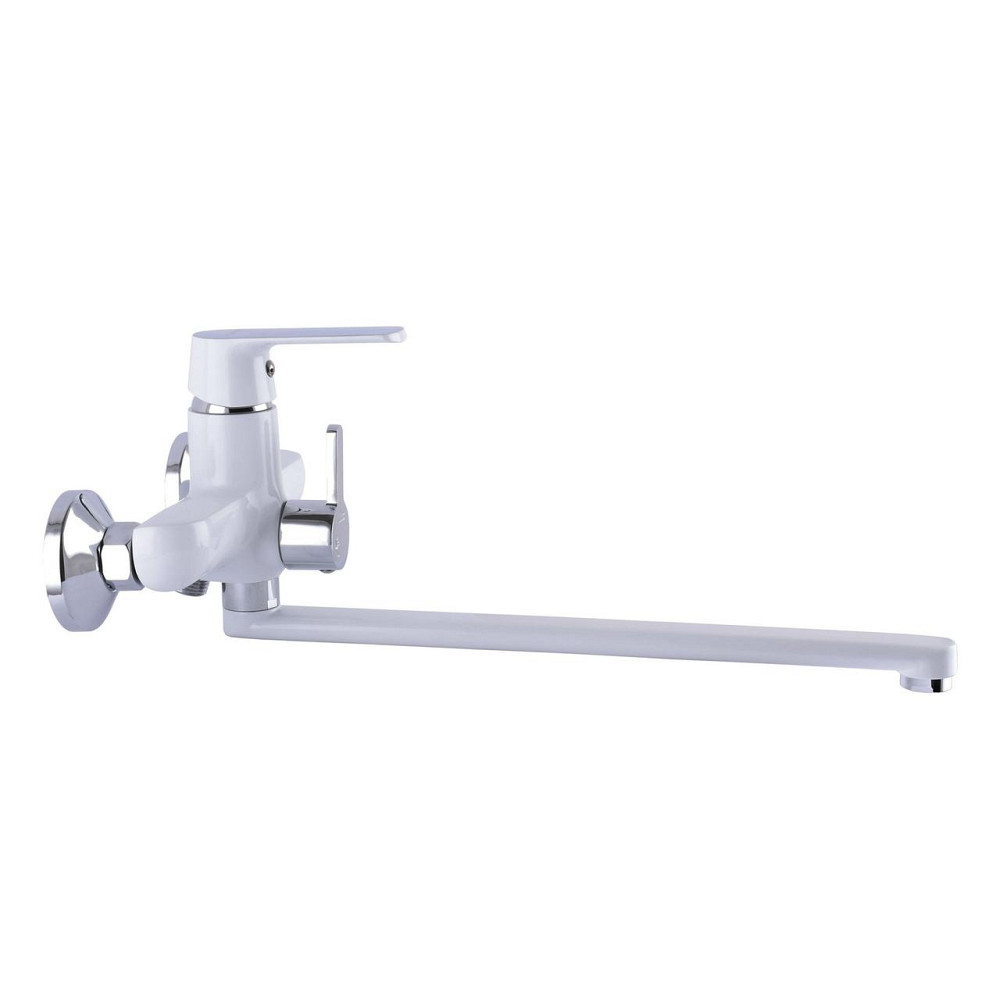 Змішувач для ванної Globus Lux Laguna GLA-0208-7-WHITE EURO (000022568) Київ - фото 3