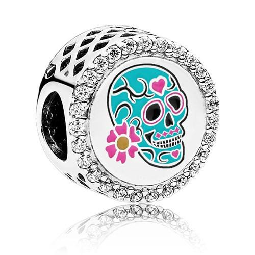 Срібна намистина "Череп" MasterSem Київ - фото 1