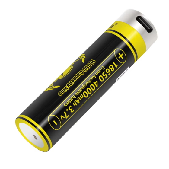 Аккумулятор 18650 LiitoKala 4000mAh 3.7V Li-ion KING4000 Type-C Винница