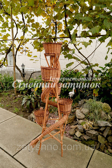 Підстака під квіти на 5 горщиків кавовий Київ - фото 5