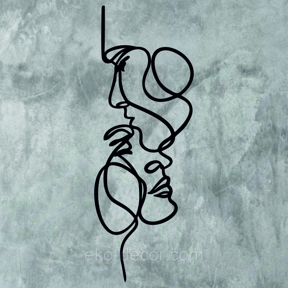 Декоративне настінне Панно «Він та Вона», Декор на стіну Київ - фото 7