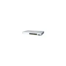 Комутатор Cisco switch cbs220-24p-4x, 24xgbe rj45, 4x10gbe sfp+, poe+, 195w - Київ - фото 1