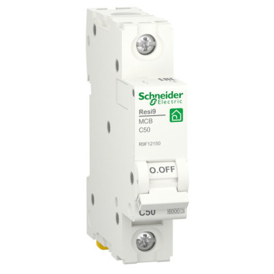 Автоматический выключатель Schneider Electric RESI9 6kA 1P 50A C (R9F12150) Винница - изображение 1