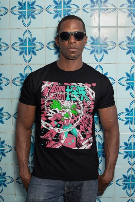 Футболка для мальчика аниме Саинт Сеийа Аниме Косплай оверсайз (рост от 165 до 180 ) Черний AnimeJ0197m Днепр - изображение 3