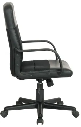 Офісне Крісло Керівника Richman Garri Пластик М1 Tilt Чорний Київ