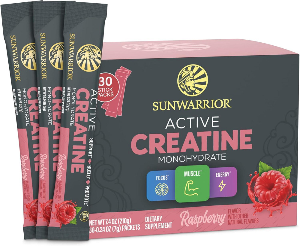 Active Creatine Monohydrate 30 Packets (Raspberry) Луцьк - фото 3