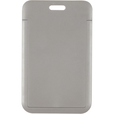 Бейдж Axent слайдер вертикальный, 54х85мм, теплый серый (4500V-03-A) Винница - изображение 2