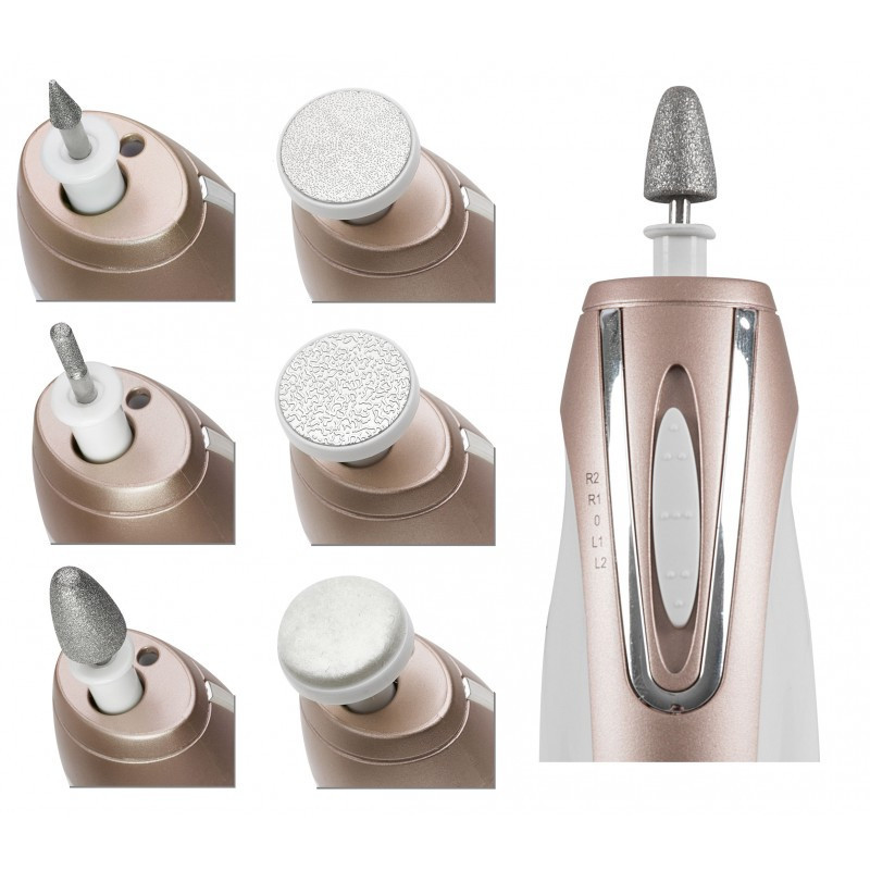 Апарат для манікюру та педикюру 6 насадок з футляром Profi Care PC-MPS (3016) Нововолинськ - фото 6