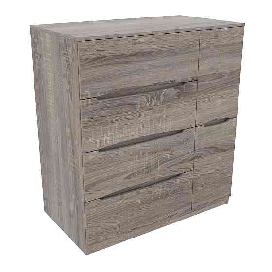 Комод Дельта №2, Дуб Сонома Трюфель, 1090/610/1200 Львів