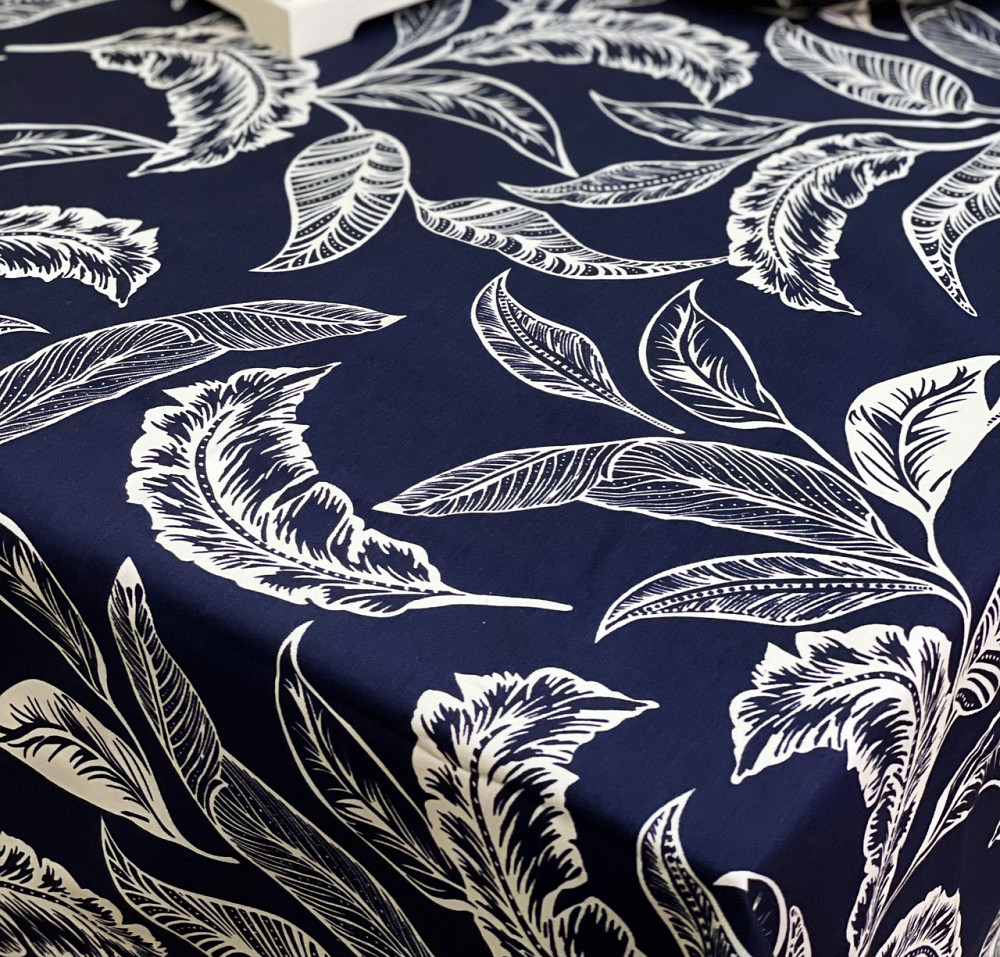 Ecotton Скатертина Ecotton DUCK 170х150 см водовідштовхувальна синя 2894-25 Blue Коломия - фото 1