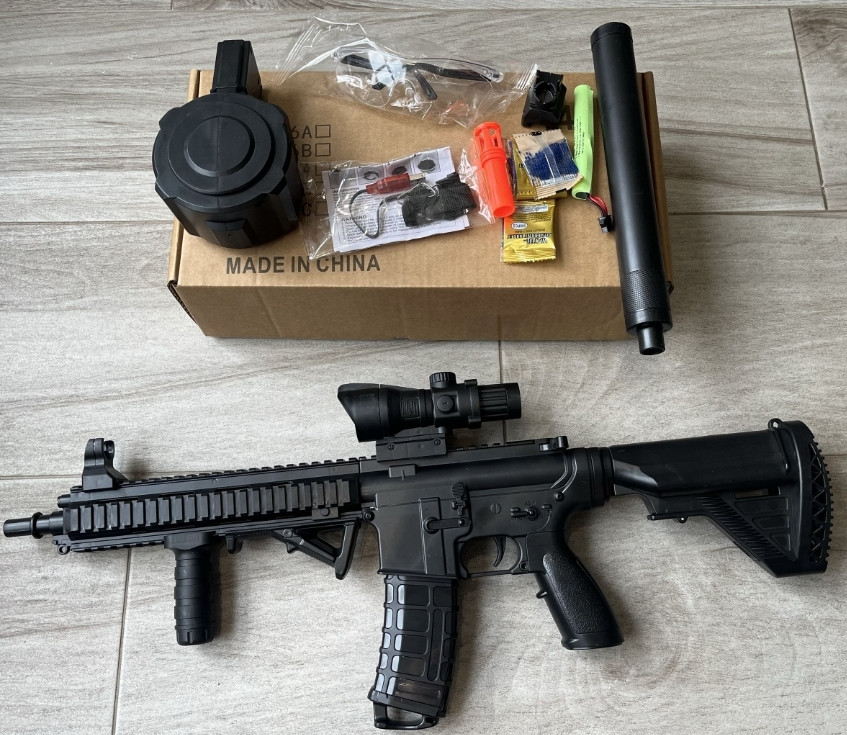 Автомат на орбизах М4А1, гель бластер на орбизах , детский автомат. Харків - фото 2