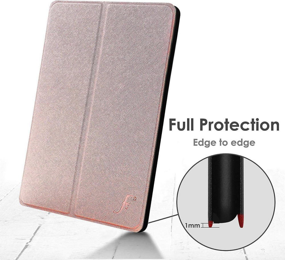 Противоударный чехол-книжка Fc на Samsung Galaxy Tab S7 Plus (T970/975) RoseGold Днепр - изображение 6