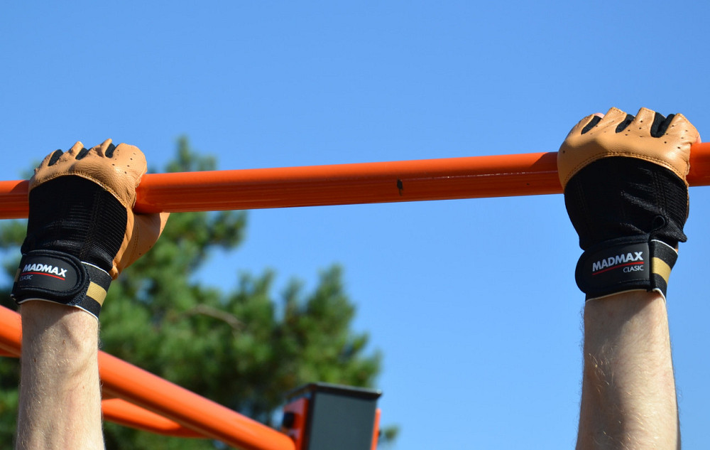 Рукавички для фітнесу MadMax MFG-248 Clasic Brown XL Киев - изображение 10