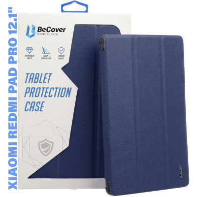 Чехол для планшета BeCover Smart Case Xiaomi Redmi Pad Pro 12.1'' Deep Blue (711297) Винница - изображение 1