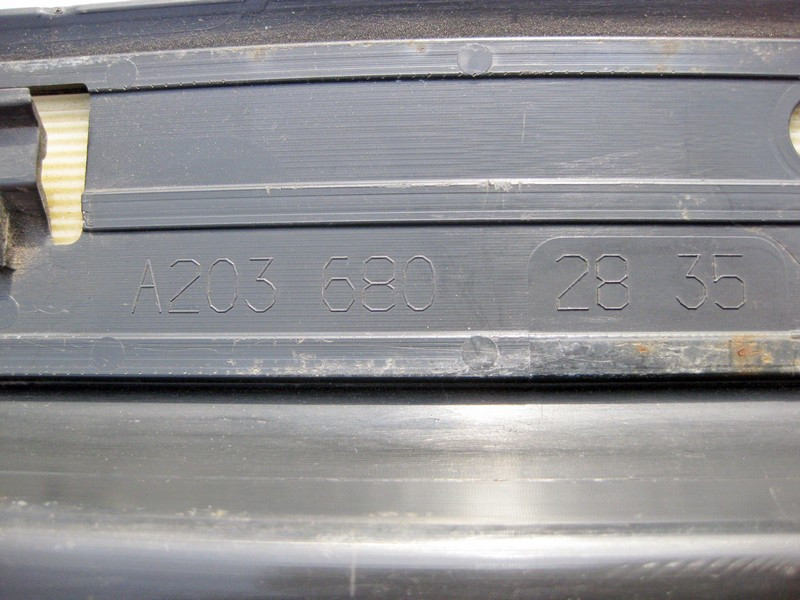 Mercedes-Benz  A2036802835 9051 Накладка чорна правого дверного отвору з хромом CLC CL203 Sportcoupe C203 Одесса - изображение 3