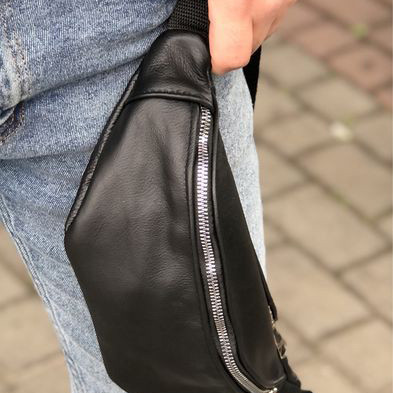 Универсальная бананка для мужчин и парней на змейке, Сумка бананка туристическая Вместительная VQ-64 Львов - изображение 18