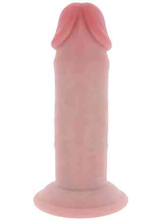 Фалоімітатор реалістичний на присосці TOY JOY Deluxe Dual Density, 15 × 4 см Sex Aura Київ