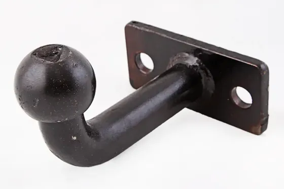 Шар прицепного устройства (фаркопа) кованый с площадкой на 2 отверстия Винница