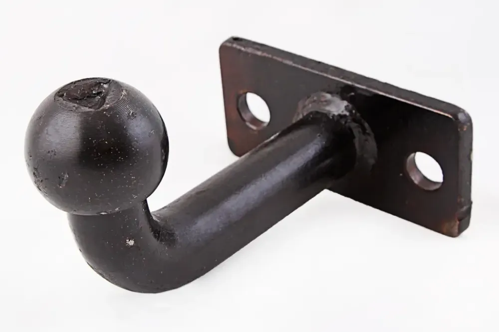 Шар прицепного устройства (фаркопа) кованый с площадкой на 2 отверстия Винница - изображение 1