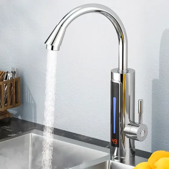 Водонагрівач WATER HEATER RX-011-1 (з LED дисплеєм)(1) Київ
