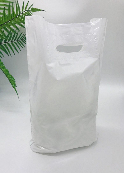 Пакет банан АКТ, 20х30см, 51 мкм, (100 шт), белый, LDPE пищевой Павлоград - изображение 1