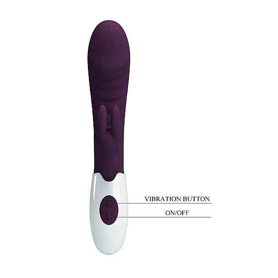 Вибратор кролик Pretty Love Naughty Bunny, Purple Sex Aura Киев