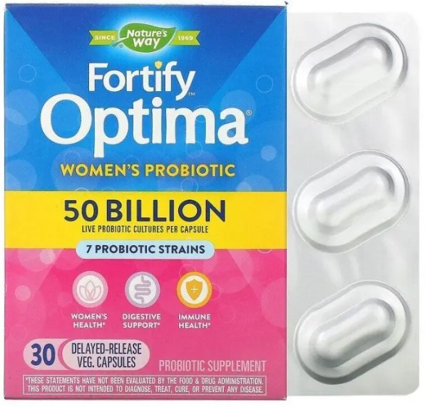 Natures Way Primadophilus Optima, 50 млрд, 30 капсул Киев - изображение 1