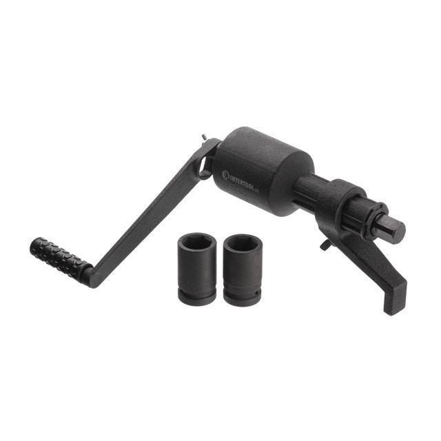 Ключ балонний роторний для вантажних авто, 380 мм, передавальне відношення 1:58/1:38, макс. крутний момент 3800 Nm, головки 32, 33 Київ - фото 5