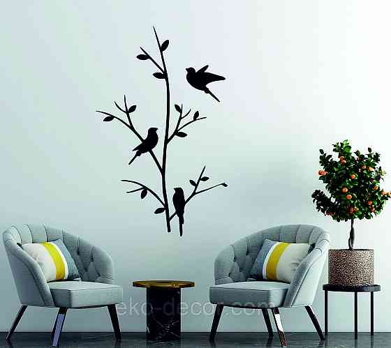 Декоративное настенное Панно «Птички», Декор на стену Киев