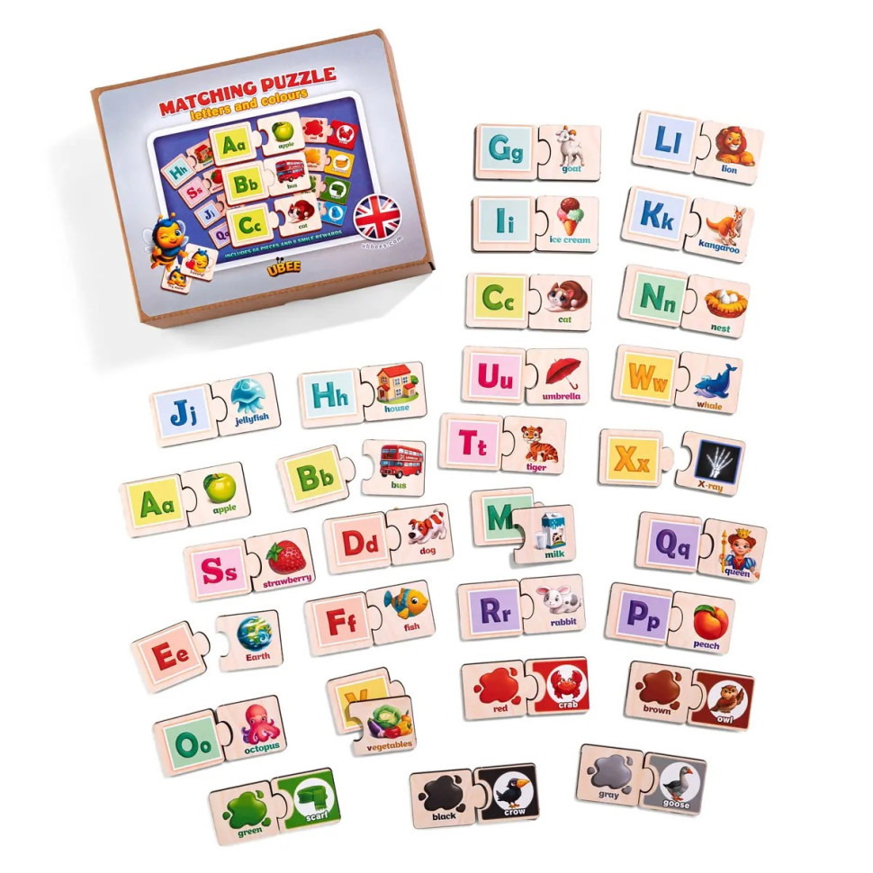 Розвиваюча дитяча гра "Англійський алфавіт" (ПСД253) PSD253 ENG Вінниця - фото 3