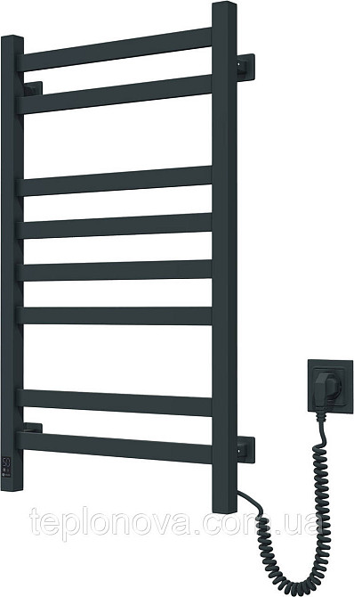Электрическое полотенцесушитель NAVIN Авангард 480×800 Sensor правый, антрацит Черновцы - изображение 3