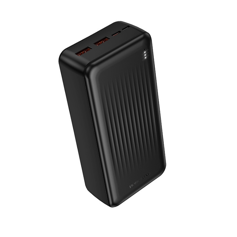Зовнішній акумулятор BOROFONE BJ80B Clever 22.5W+PD20W fully compatible power bank(30000mAh) Black Київ - фото 1