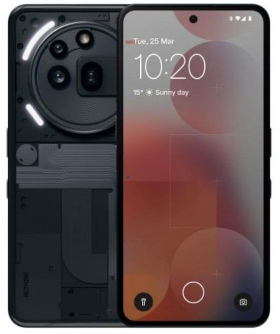 Телефон Nothing Phone 3a Pro 5G 12/256Gb. Black 120Hz. Киев - изображение 1