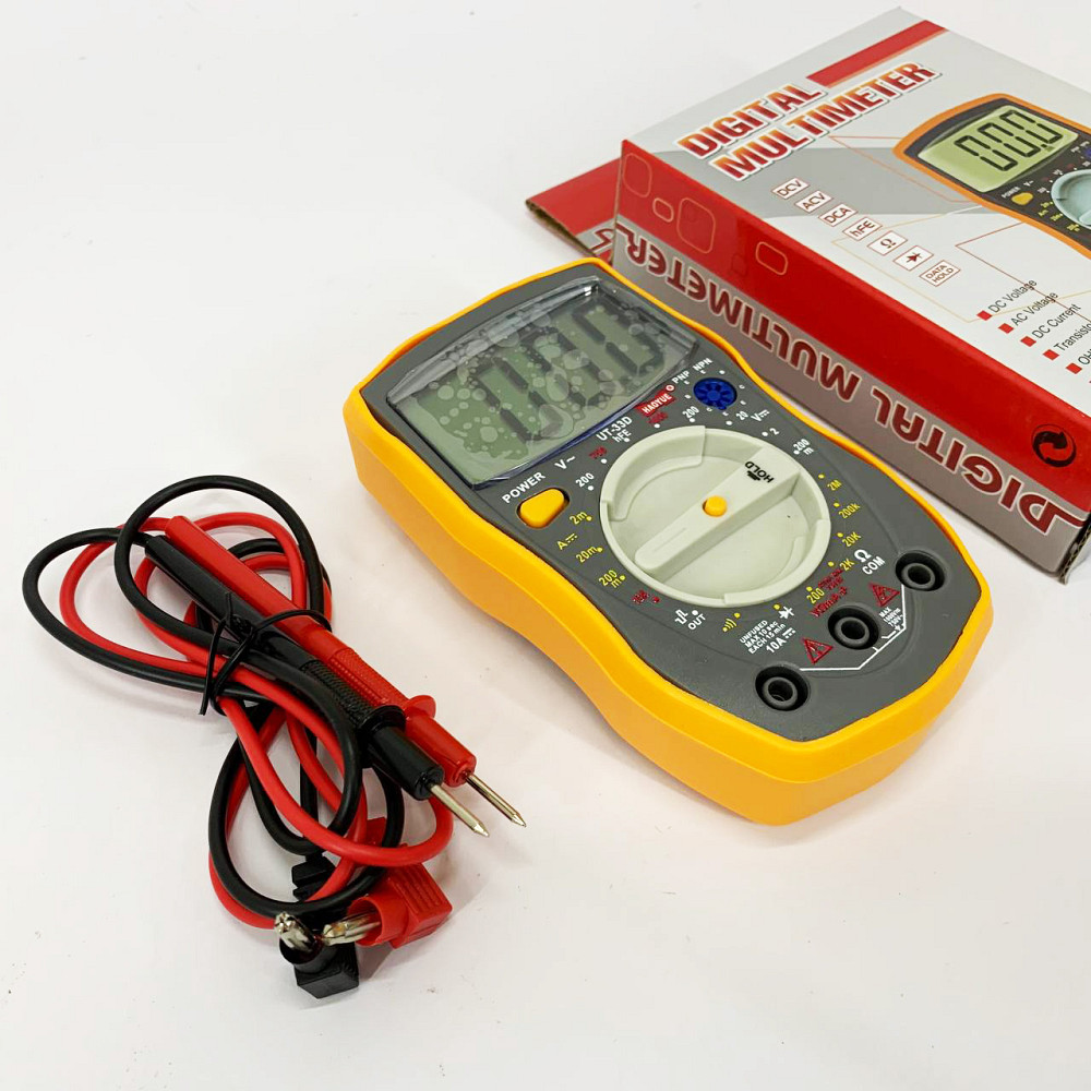 Мультиметр цифровий тестер амперметр, Мультиметри для роботи, Мультиметр індикатор напруги MI-11 Львів - фото 4