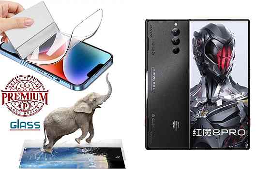 Поліуретанова плівка nubia Red Magic 8 Pro, 8 Pro+, Premium, товщина 0,2 мм Київ