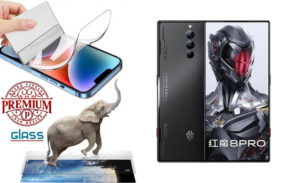 Поліуретанова плівка nubia Red Magic 8 Pro, 8 Pro+, Premium, товщина 0,2 мм Київ - фото 1