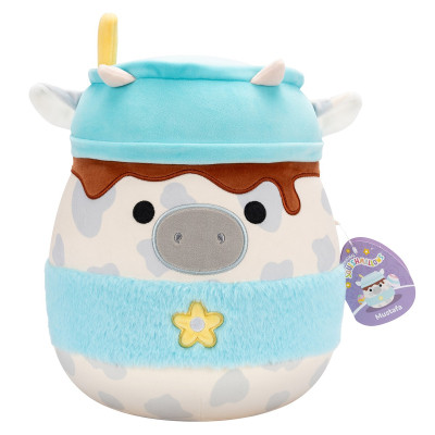 М'яка іграшка Squishmallows Сіра корівка 30 см (SQER01263) Вінниця - фото 7