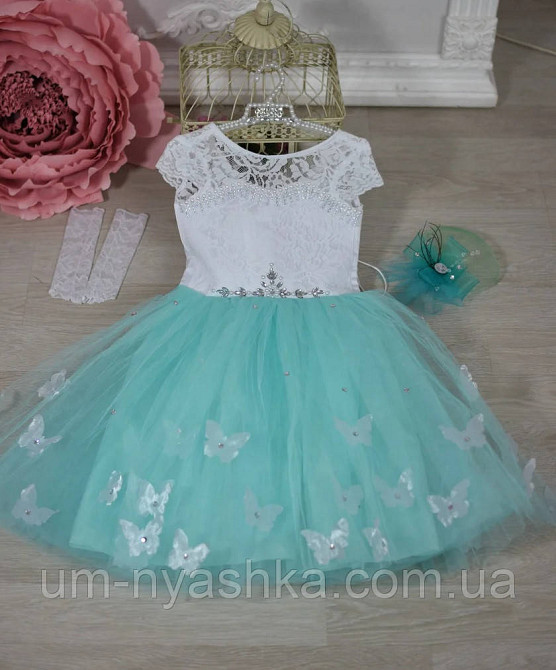Детские нарядные платья с бабочками на 5-7 лет Кривой Рог - изображение 9