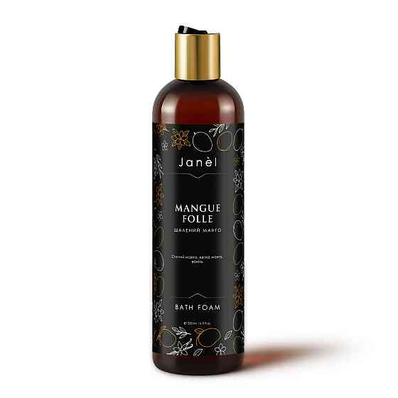 Пена для ванны Безумный манго Mangue folle Janel 500 мл Киев