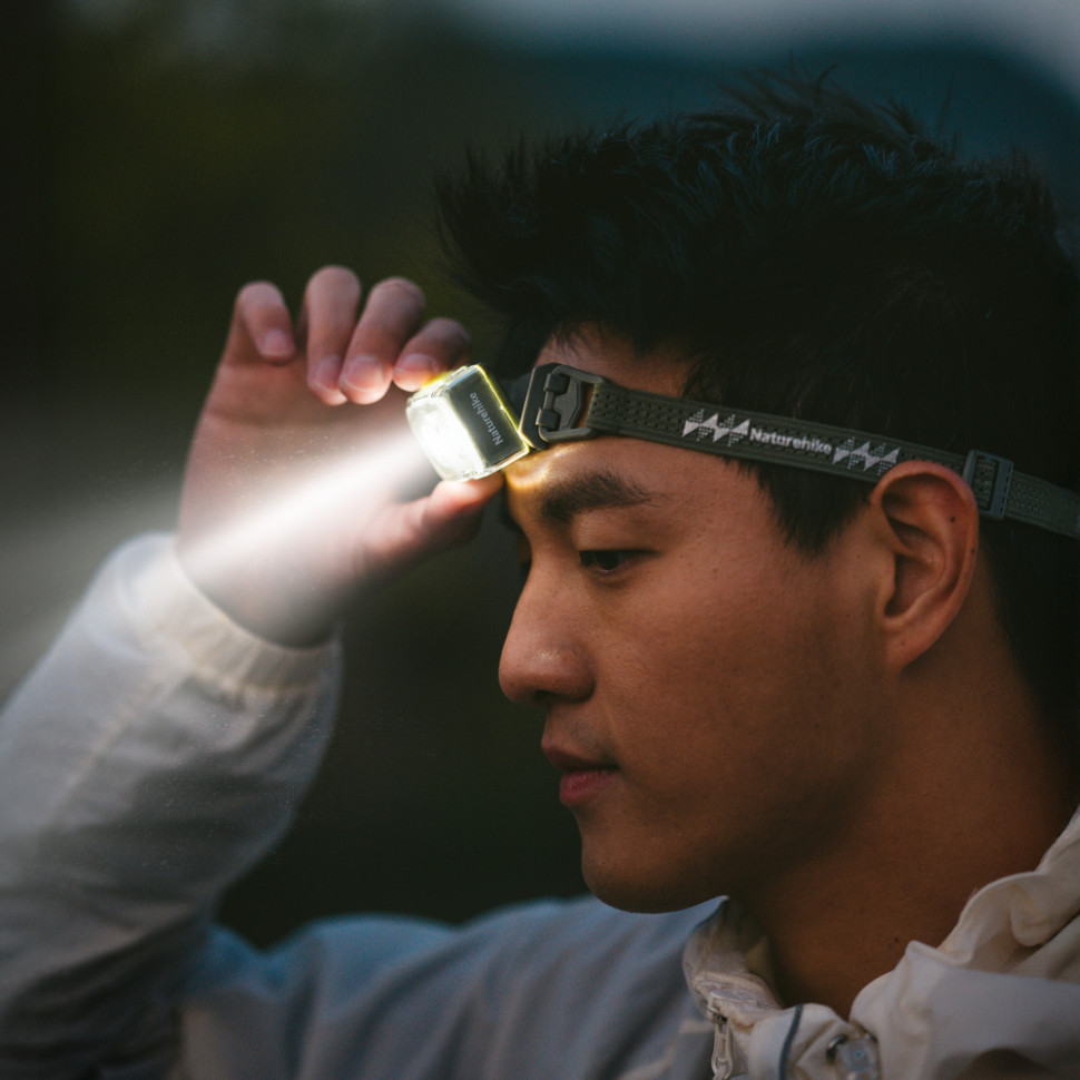 Ліхтар налобний Naturehike CNK2550ZM011, зелений Киев - изображение 6